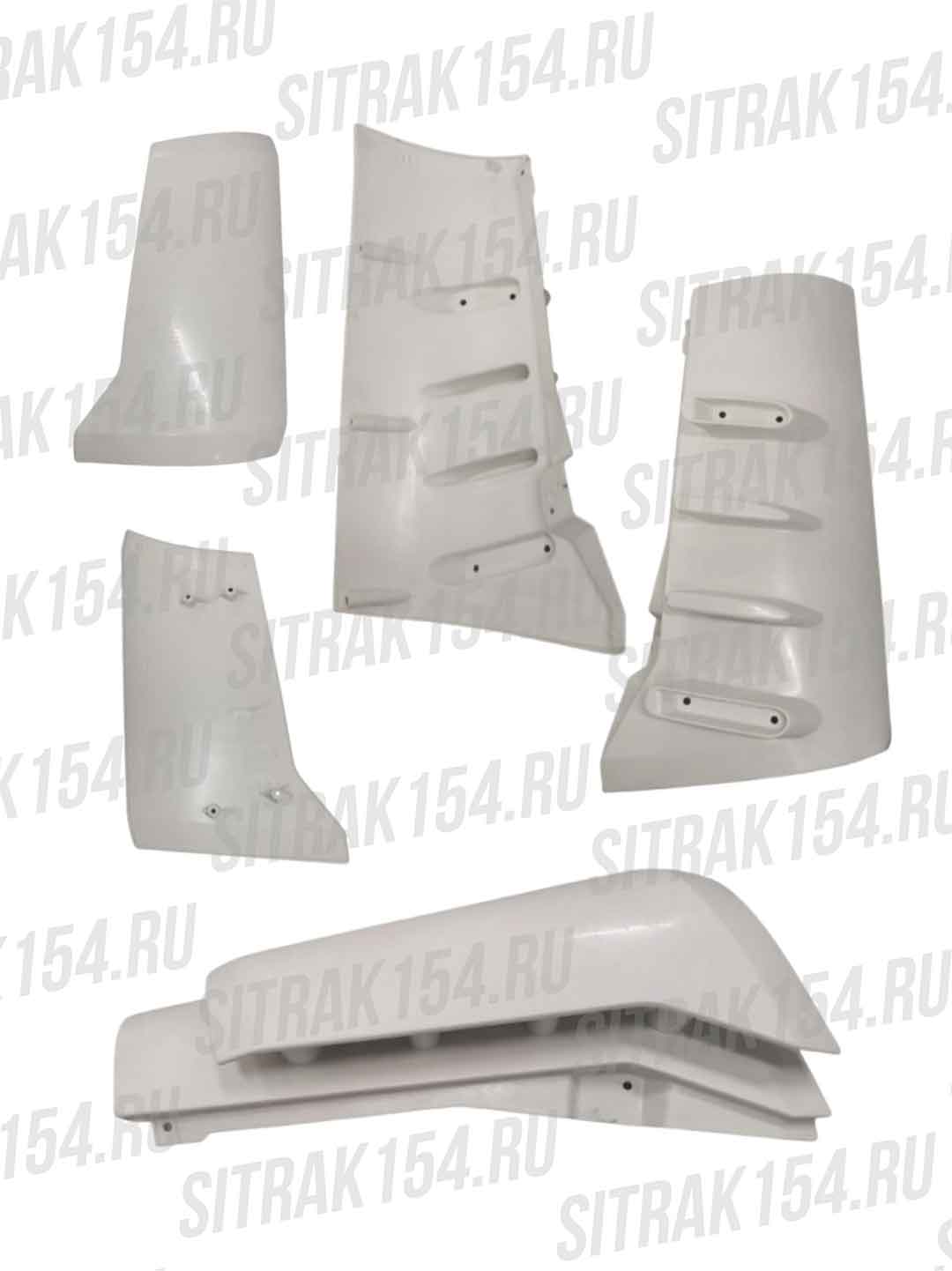 Обтекатель капота левый SHAANXI X3000 (комплект 2шт.) DZ14251110060+DZ14251110058 (546058)