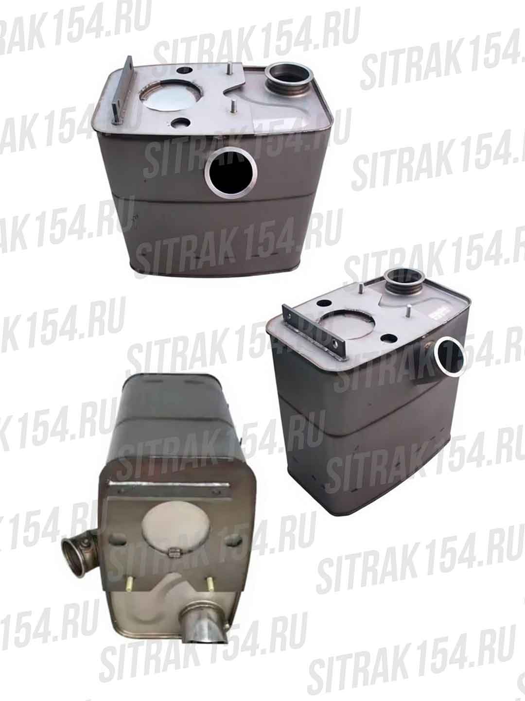 Глушитель HOWO T5G 8x4 (прямоугольный) (547438) WG9925547438